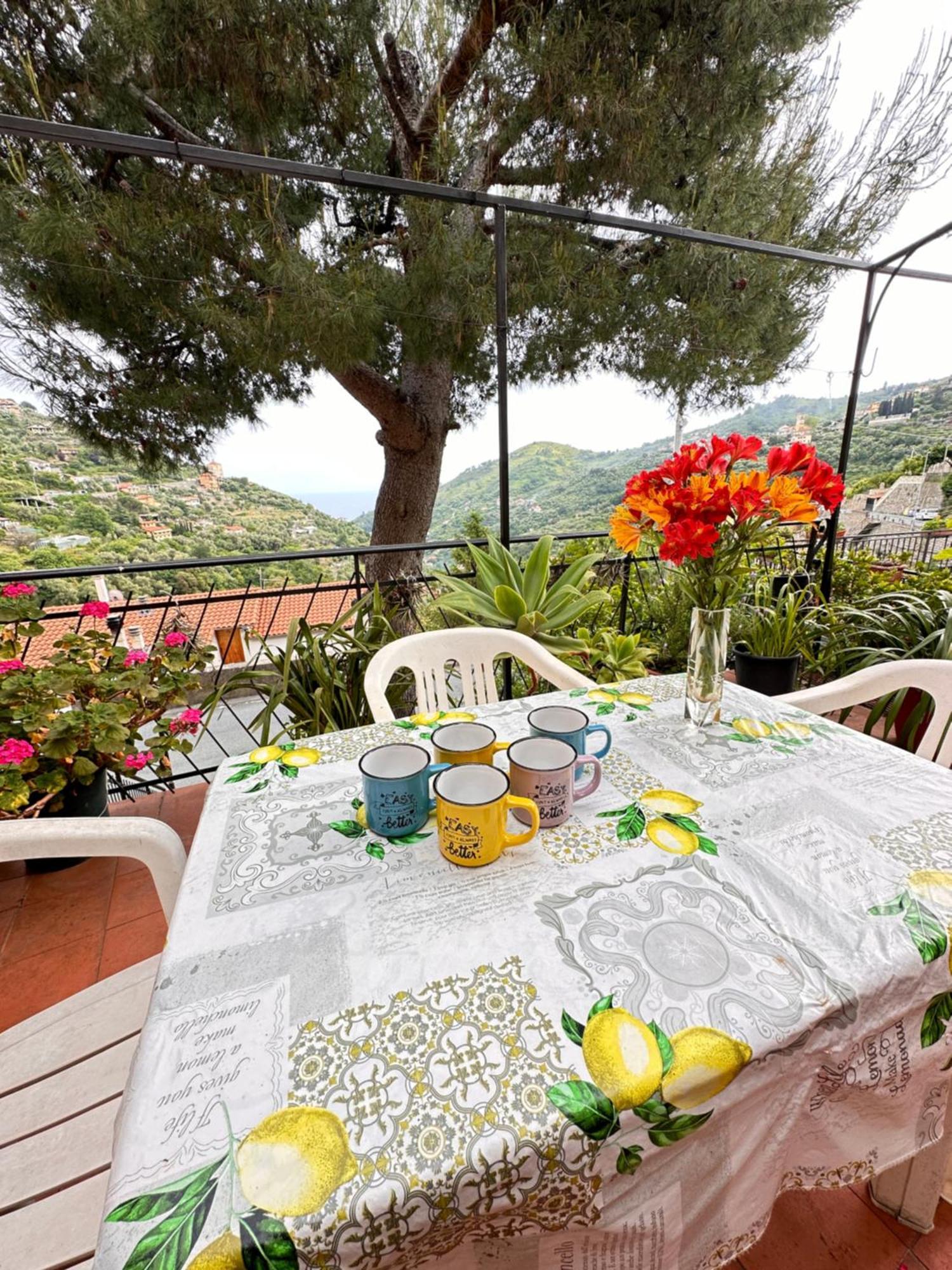 Ferienwohnung Sanremo Mare E Relax - Affittasi "Casa Illiade" Con Parcheggio Libero, Terrazza E Wi-Fi Exterior foto